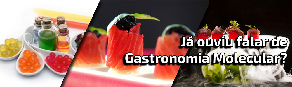 Já ouviu falar de Gastronomia Molecular?